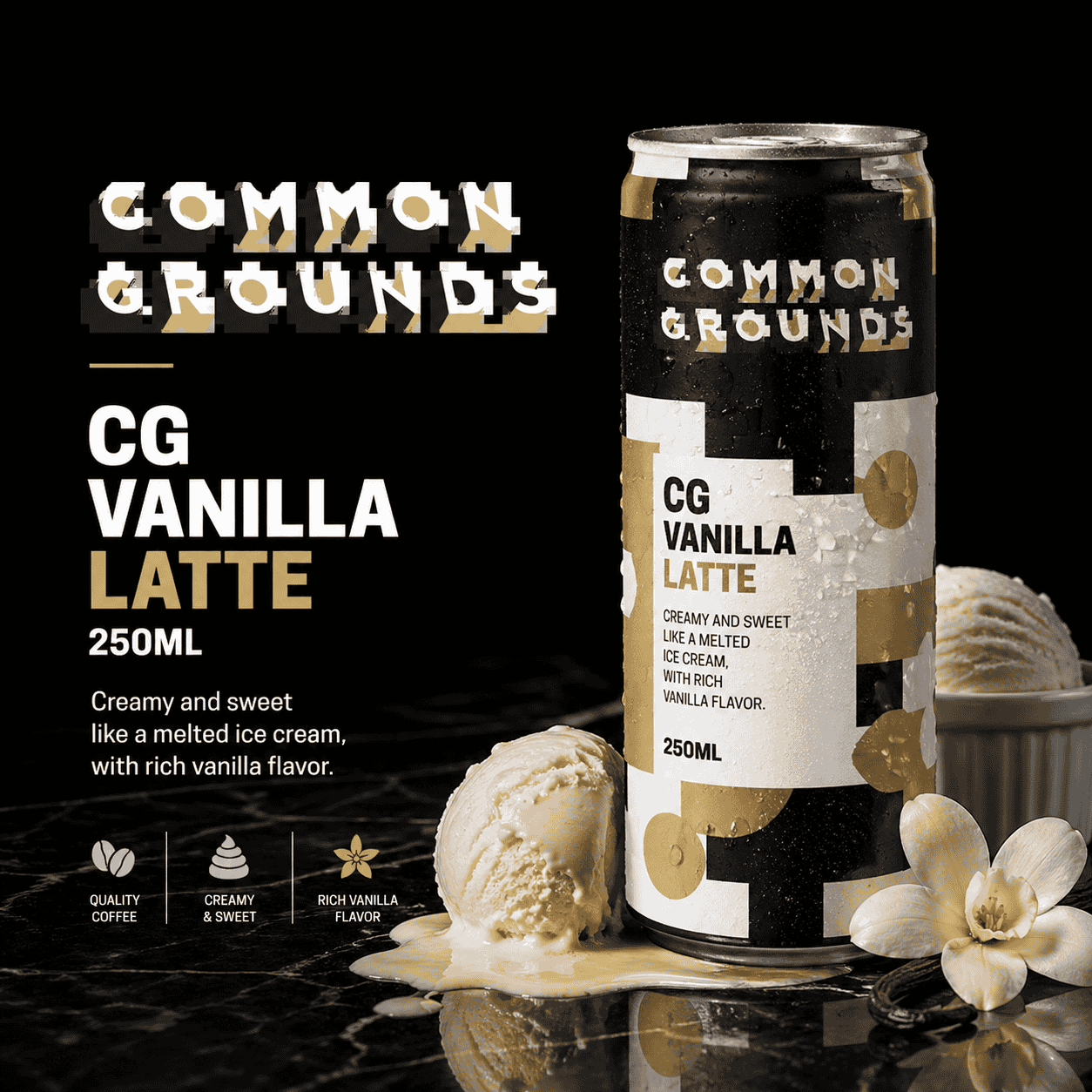 CG Vanilla Latte 250ML